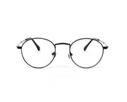 METAL  - FULL FRAME - BLACK MATT - TUJ031 - ROUND - 50 - Lenses Incuded