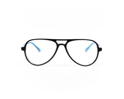 SHELL FRAME - FULL FRAME - BLACK SHINE - TUK2431 - Oval - 55 - Lenses Included