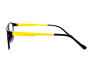 Square CREAM WITH Black Shine Full Frame TUD8816R - Specsmakers
