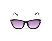 SUNGLASS - FULL FRAME - BLACK SHINE - MUA6044 - CATEYE - 54