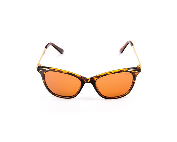 SUNGLASS - FULL FRAME - BROWN TORTOISE - MUA6083 - CATEYE - 51