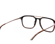 Square Brown Shine WITH Brown Shell Frame SS20084 - (LENSES INCLUDED)*