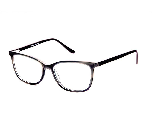 Cateye Grey Tortise with BLACK ACETATE Full Frame AMI5010 - Specsmakers