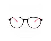 SHELL FRAME - FULL FRAME - BLACK SHINE - TUK2390 - ROUND - 52 - Lenses Included