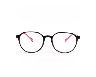 SHELL FRAME - FULL FRAME - BLACK SHINE - TUK2390 - ROUND - 52 - Lenses Included