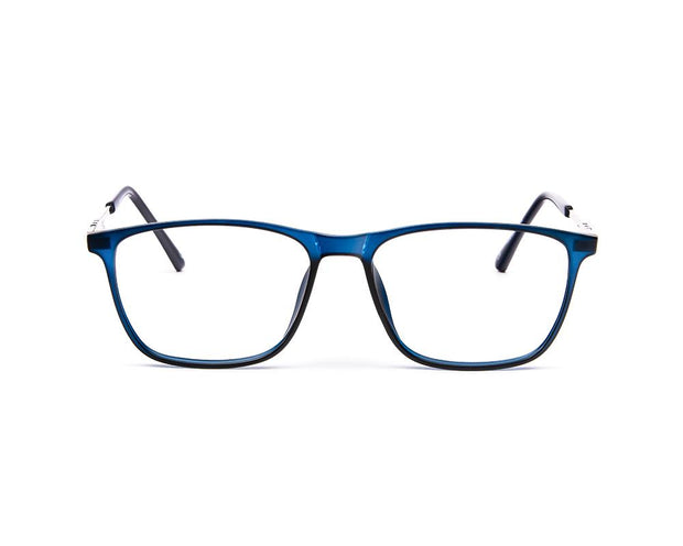 SHELL  - FULL FRAME - BLUE MATT - SQUARE - AML11710 - (Lenses Included)*