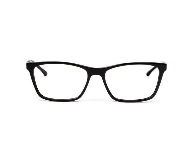 HAPPSTER - FULL FRAME - UNISEX - BLACK SHINE - BLACK - RECTANGLE - (Lenses Included)*