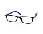 Specsmakers - Unisex Rectangle Full Frame - Black Matt Blue - COC106 - (LENSES INCLUDED)*