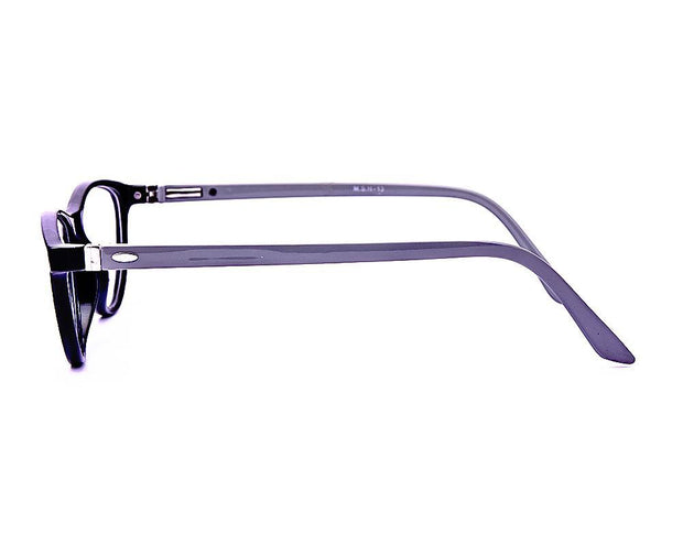 Cateye Grey WITH Black Shine Full Frame AOMSH13N - Specsmakers