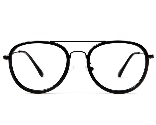 SPECSMAKERS-TUL98029-FULL FRAME-RX-BLACK SHINE-50- (LENSES INCLUDED)*