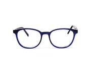 SHELL HAPSTER - FULL FRAME - BLUE SHINE - OVAL - CO7185 - (Lenses Included)*