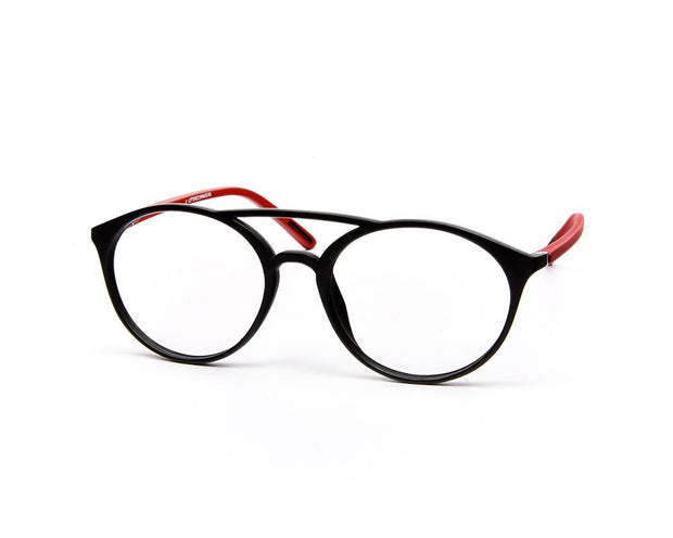 Specsmakers - Unisex Round Full Frame - Black Matt Red - COC107 - (LENSES INCLUDED)*