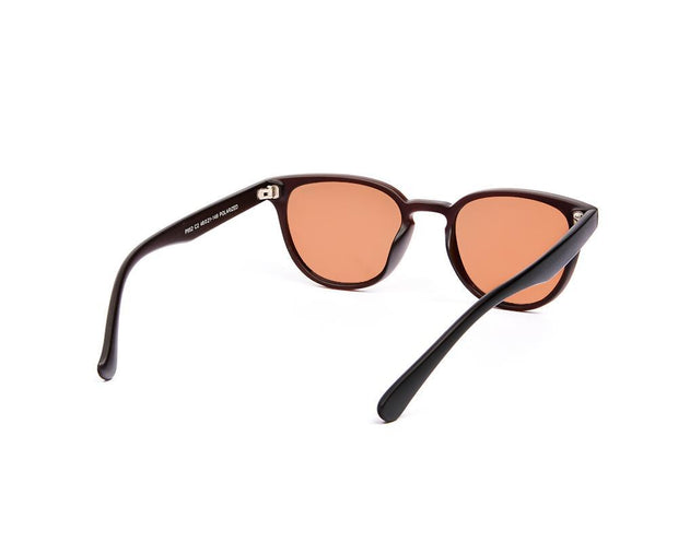 Cateye Brown Matt WITH BLACK SUNGLASS SOG952