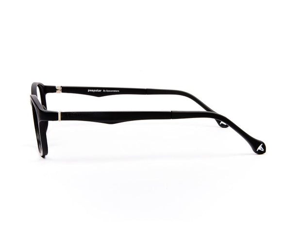 Peepstar - KIDS Oval Full Frame - Black Matt BLACK - AMLT14006 - (LENSES INCLUDED)*