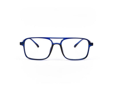 SHELL FRAME - FULL FRAME - BLUE SHINE - TUK2430 - SQUARE - 51 - Lenses Included