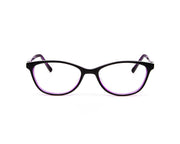 Happster - Female Cateye Full Frame - Black Shine Purple - ANF6003 - (LENSES INCLUDED)*