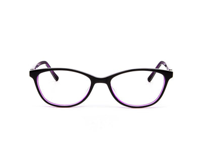 Happster - Female Cateye Full Frame - Black Shine Purple - ANF6003 - (LENSES INCLUDED)*
