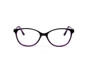 Happster - Female Cateye Full Frame - Black Shine Purple - ANF6022 - (LENSES INCLUDED)*