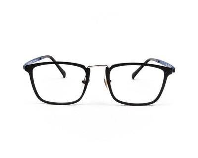 SHELL  - FULL FRAME - BLACK MATT - TUI9202 - SQUARE - 50 - Lenses Incuded