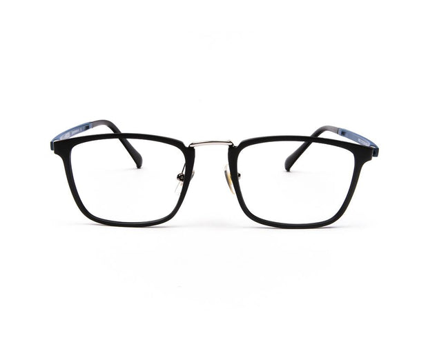 SHELL  - FULL FRAME - BLACK MATT - TUI9202 - SQUARE - 50 - Lenses Incuded
