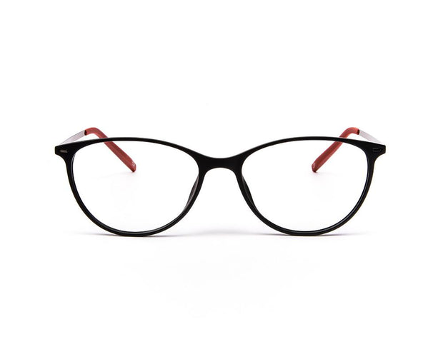SHELL  - FULL FRAME - BLACK MATT - CATEYE - AML5507 - (Lenses Included)*