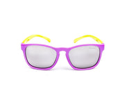 Square Purple Shine WITH YELLOW SUNGLASS KIDS AMK891