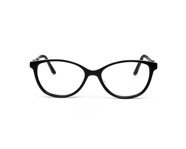 Happster - Female Cateye Full Frame - Black Shine BLACK - ANF6022 - (LENSES INCLUDED)*