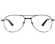 SPECSMAKERS-TUL98034-FULL FRAME-RX-GREY METALLIC SHINE-56- (LENSES INCLUDED)*