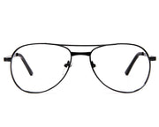 SPECSMAKERS-TUL98034-FULL FRAME-RX-BLACK SHINE-56- (LENSES INCLUDED)*
