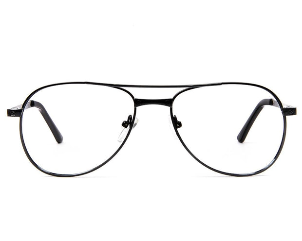 SPECSMAKERS-TUL98034-FULL FRAME-RX-BLACK SHINE-56- (LENSES INCLUDED)*