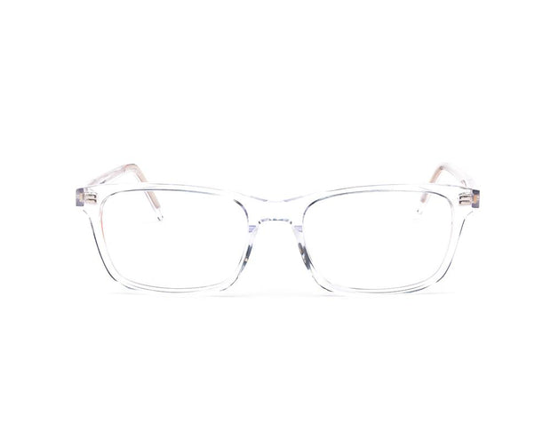 SHELL HAPSTER - FULL FRAME - CRYSTAL WHITE - RECTANGLE - CO7182 - (Lenses Included)*