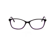 Happster - Female Cateye Full Frame - Black Shine Purple - ANF6009 - (LENSES INCLUDED)*