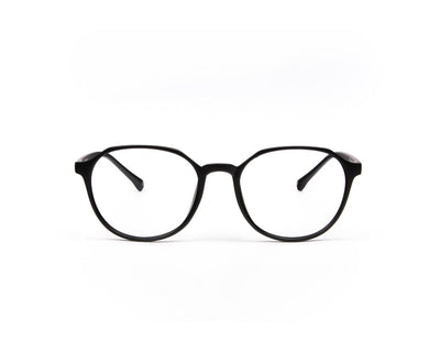SHELL FRAME - FULL FRAME - BLACK MATT - TUK2390 - ROUND - 52 - Lenses Included