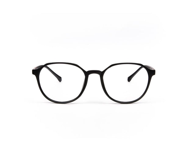 SHELL FRAME - FULL FRAME - BLACK MATT - TUK2390 - ROUND - 52 - Lenses Included