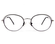 Specsmakers - Unisex Oval Full Frame - Blue Matt  Grey Metallic - AMO2419 - (LENSES INCLUDED)*