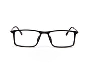 Specsmakers - Unisex Rectangle Full Frame - Black Shine Blue - AML8183 - (LENSES INCLUDED)*
