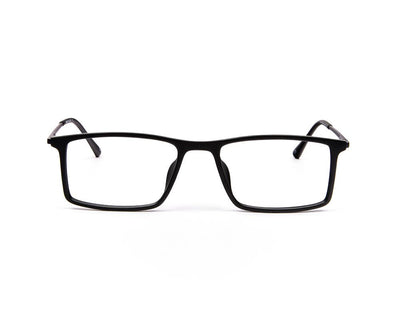 Specsmakers - Unisex Rectangle Full Frame - Black Shine Blue - AML8183 - (LENSES INCLUDED)*