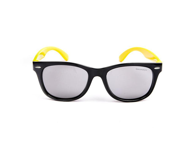 Rectangle Black Shine WITH YELLOW SUNGLASS KIDS AMK886