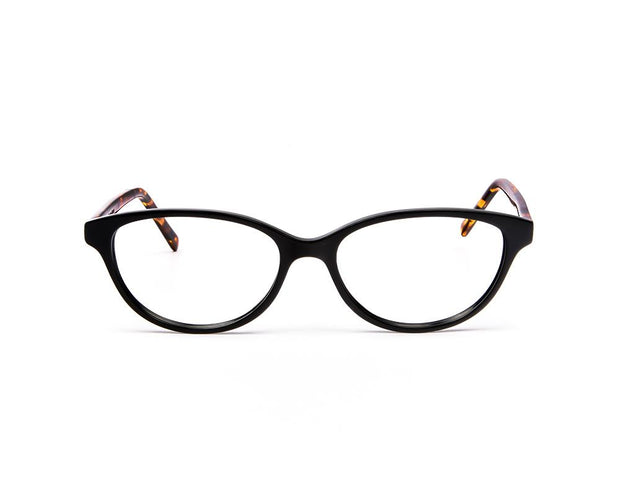SHELL HAPSTER - FULL FRAME - BLACK SHINE - CATEYE - CO7183 - (Lenses Included)*