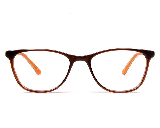 HAPPSTER-ANG9053-FULL FRAME-RX-BROWN SHINE-49- (LENSES INCLUDED)*