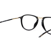 Oval Black Shine WITH Gold Shell Frame SS10515 - (LENSES INCLUDED)*