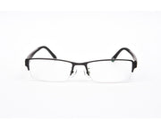 Specsmakers - Unisex Rectangle Half Frame - Black Matt BLACK - PEC88321 - (LENSES INCLUDED)*