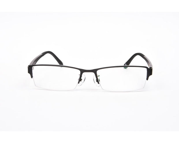 Specsmakers - Unisex Rectangle Half Frame - Black Matt BLACK - PEC88321 - (LENSES INCLUDED)*