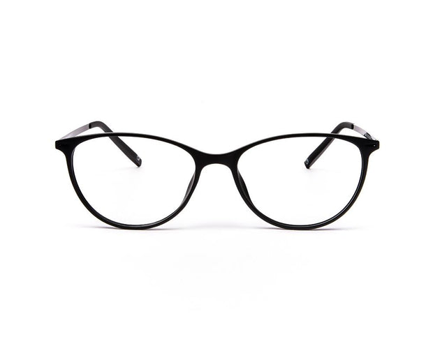 SHELL  - FULL FRAME - BLACK MATT - CATEYE - AML5507 - (Lenses Included)*