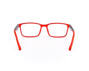 Peepstar - KIDS Square Full Frame - Red Matt BLACK - AMLT14002 - (LENSES INCLUDED)*