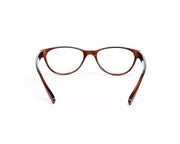 Cateye Brown Shine  Brown Shell Frame - (LENSES INCLUDED)*