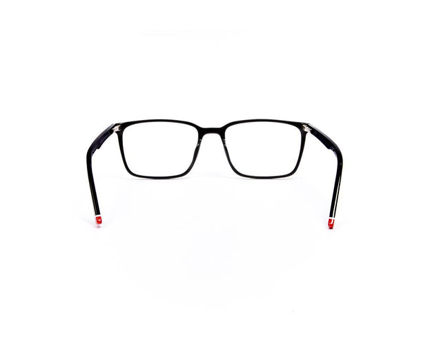 Square Black Shine WITH BLACK Happster Frame AMK35019 - (LENSES INCLUDED)*