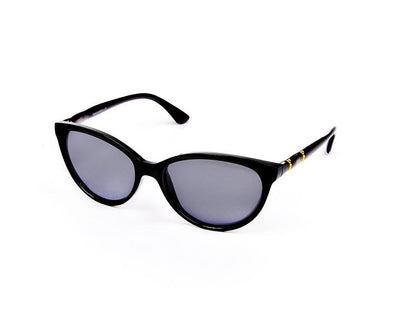 Cateye Black Shine WITH BLACK SUNGLASS SOG893