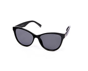 Cateye Black Shine WITH BLACK SUNGLASS SOG898