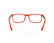 Peepstar - KIDS Square Full Frame - Red Matt BLACK - AMLT14000 - (LENSES INCLUDED)*